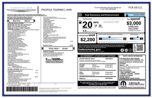 2023 Chrysler Pacifica Touring L