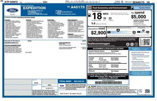 Space Silver Metallic 2025 Ford Expedition Tremor