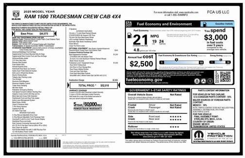 2025 RAM 1500 Tradesman