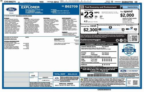 2025 Ford Explorer Platinum