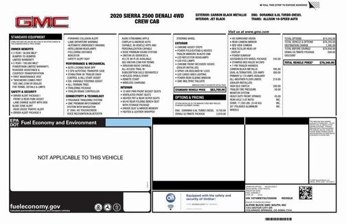 2020 GMC Sierra 2500 Denali