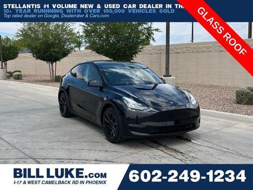 Solid Black 2020 Tesla Model Y Long Range Dual Motor All-Wheel Drive