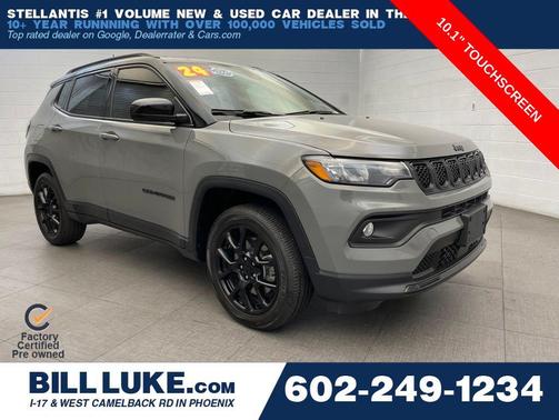 Gray 2024 Jeep Compass Latitude