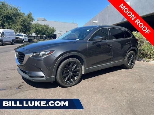 Machine Gray Metallic 2022 Mazda CX-9 Touring Plus