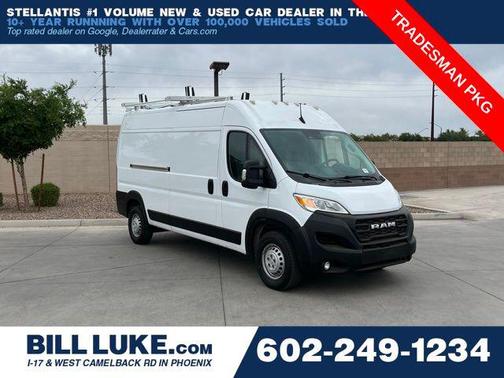Bright White 2024 RAM ProMaster 2500 Tradesman