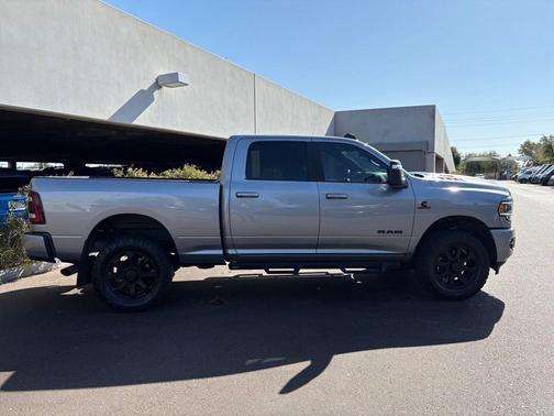 Billet Silver Metallic Clearcoat 2024 RAM 2500 Laramie Crew Cab 4x4 6'4' Box