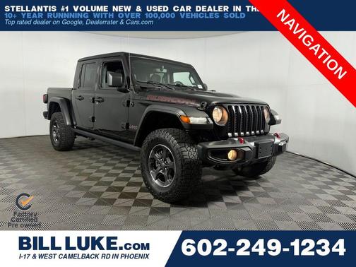 Black Clearcoat 2023 Jeep Gladiator Rubicon