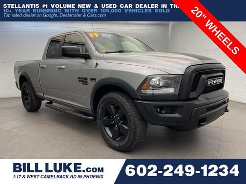 Billet Silver Metallic Clearcoat 2019 RAM 1500 Classic Warlock Quad Cab 4x2 6'4' Box