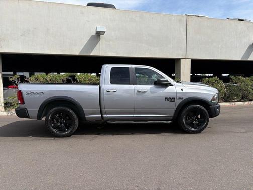 Billet Silver Metallic Clearcoat 2019 RAM 1500 Classic Warlock Quad Cab 4x2 6'4' Box