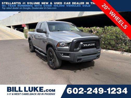 Billet Silver Metallic Clearcoat 2019 RAM 1500 Classic Warlock Quad Cab 4x2 6'4' Box