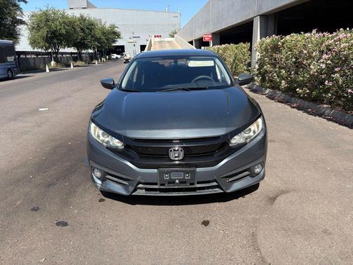 Modern Steel Metallic 2016 Honda Civic LX