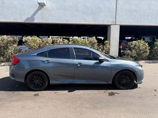 Modern Steel Metallic 2016 Honda Civic LX