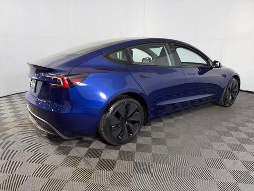Blue 2025 Tesla Model 3 Standard Range