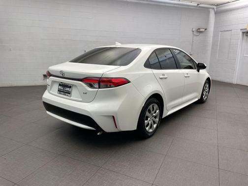 White 2022 Toyota Corolla LE