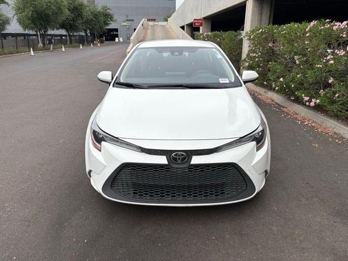 White 2022 Toyota Corolla LE
