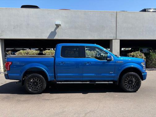 Blue Flame Metallic 2015 Ford F-150 Lariat