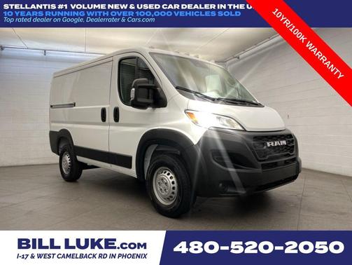 Bright White Clearcoat 2026 RAM ProMaster 1500 Low Roof