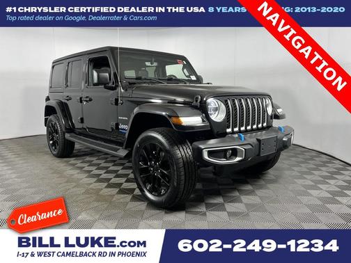 2022 Jeep Wrangler Unlimited 4xe Sahara