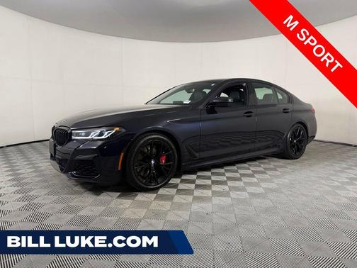Carbon Black Metallic 2022 BMW M550 i Xdrive