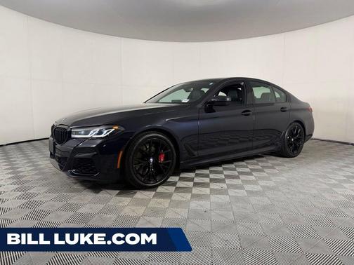 Carbon Black Metallic 2022 BMW M550 i Xdrive