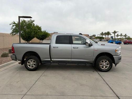 Billet Silver Metallic Clearcoat 2024 RAM 2500 Laramie Crew Cab 4x4 6'4' Box