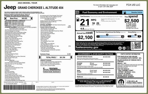 2023 Jeep Grand Cherokee L Altitude