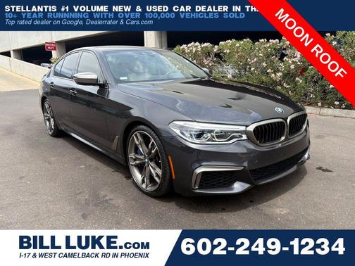 Dark Graphite 2020 BMW M550 i Xdrive