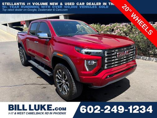 Volcanic Red Tintcoat 2025 GMC Canyon Denali