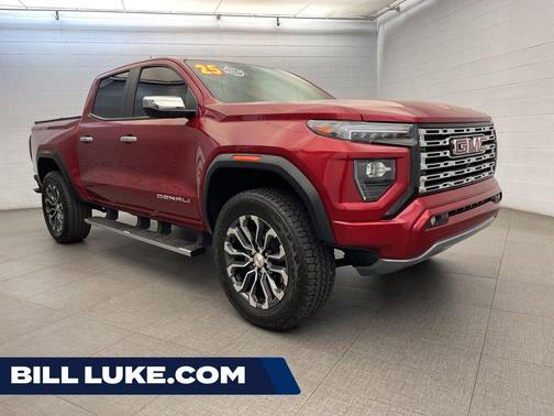Volcanic Red Tintcoat 2025 GMC Canyon Denali