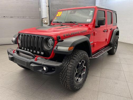 Firecracker Red Clearcoat 2020 Jeep Wrangler Unlimited Rubicon