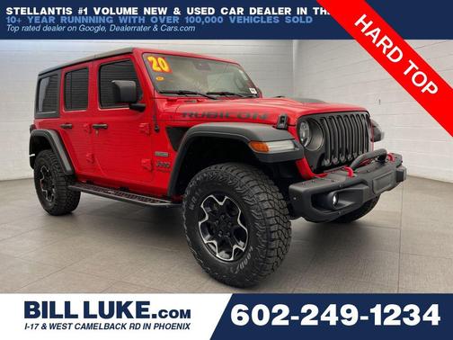 Firecracker Red Clearcoat 2020 Jeep Wrangler Unlimited Rubicon