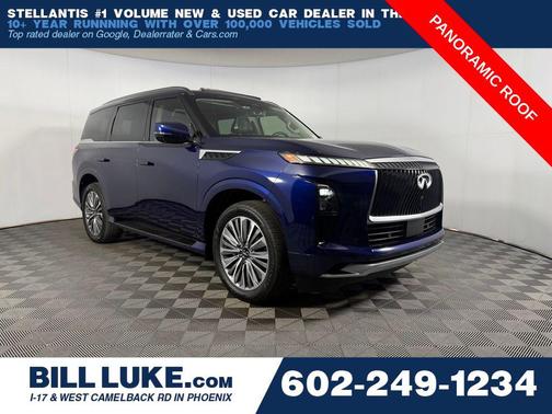 Grand Blue 2025 INFINITI QX80 SENSORY AWD