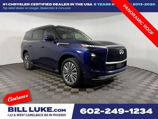 Grand Blue 2025 INFINITI QX80 SENSORY AWD