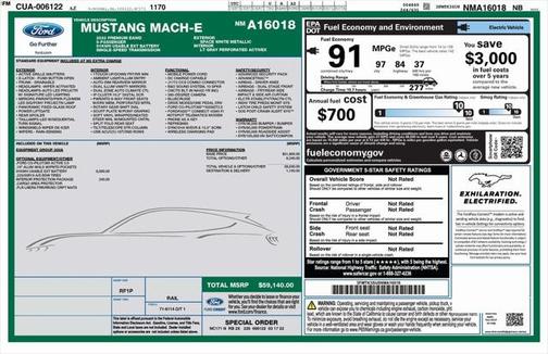2022 Ford Mustang Mach-E Premium