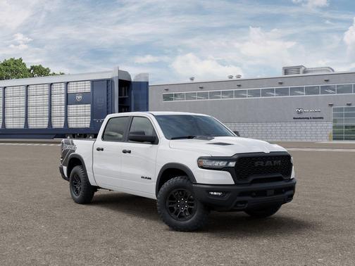 Bright White Clearcoat 2027 RAM 1500 Rebel