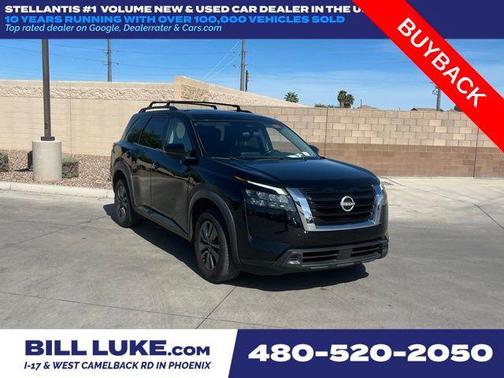 Super Black 2023 Nissan Pathfinder SV FWD