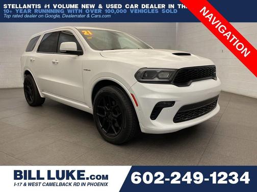 White Knuckle Clearcoat 2021 Dodge Durango R/T RWD