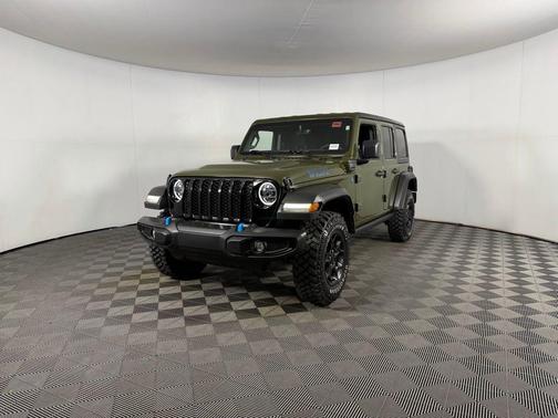 Sarge Green Clearcoat 2023 Jeep Wrangler 4xe Base