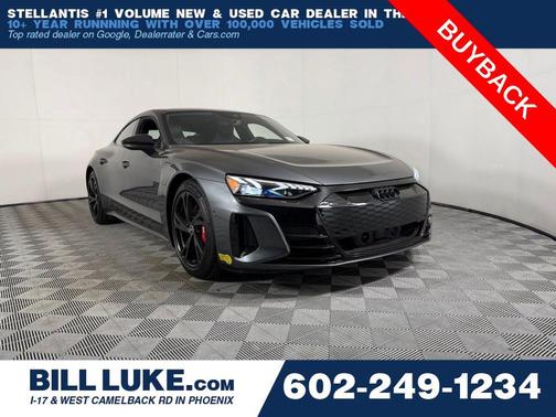 Daytona Gray Pearl Effect 2022 Audi e-tron GT Prestige