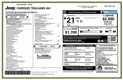 2022 Jeep Cherokee Trailhawk