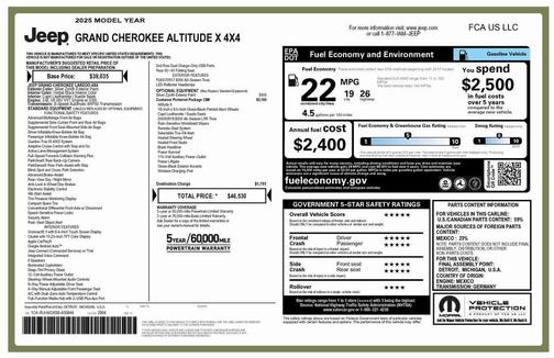 2025 Jeep Grand Cherokee Altitude