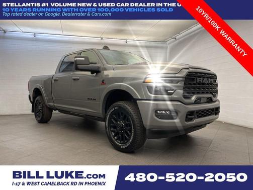 Ceramic Gray Clearcoat 2026 RAM 2500 Limited Crew Cab 4x4 6'4' Box