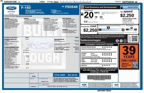 2016 Ford F-150 XL