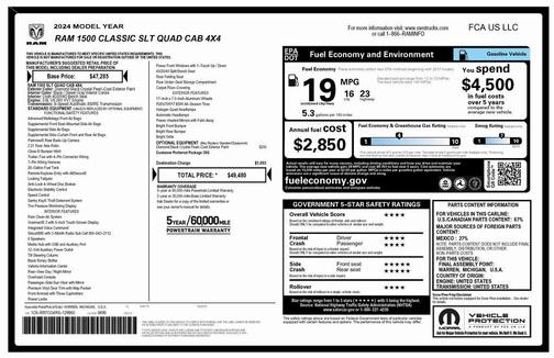 2024 RAM 1500 Classic SLT