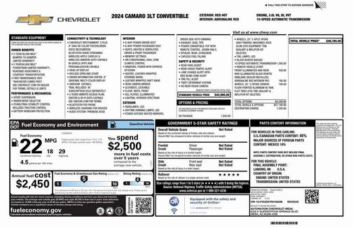 2024 Chevrolet Camaro 3LT