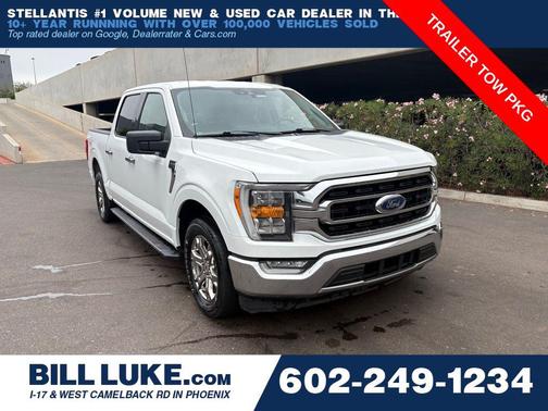 Oxford White 2021 Ford F-150 XLT