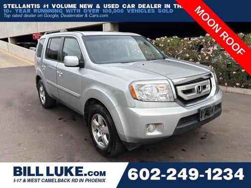 Alabaster Silver Metallic 2011 Honda Pilot EX-L