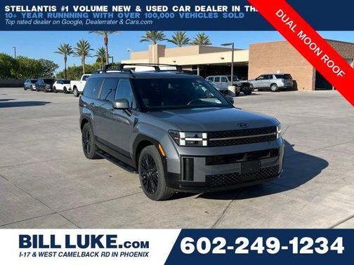 Gray 2025 Hyundai SANTA FE HEV Calligraphy