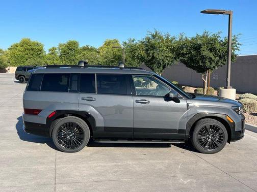 Gray 2025 Hyundai SANTA FE HEV Calligraphy