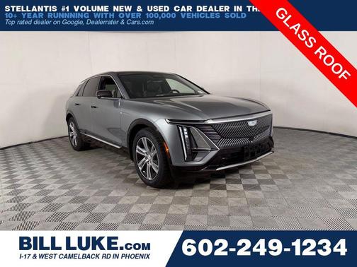 Argent Silver Metallic 2024 Cadillac LYRIQ Tech